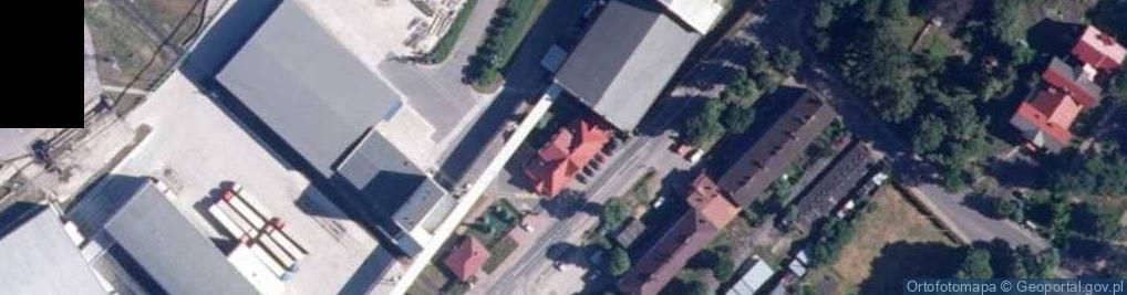 Zdjęcie satelitarne Zakładowa OSP przy Cukrowni Dobrzelin