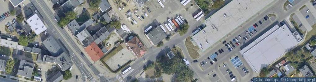 Zdjęcie satelitarne Zakładowa OSP przy Przedsiębiorstwie Państwowej Komunikacji Samochodowej w Inowrocławiu
