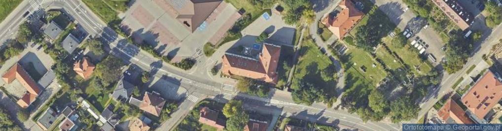 Zdjęcie satelitarne Zakładowy Niezależny Samorządny Związek Zawodowy Pracowników Starostwa Powiatowego w Bytowie