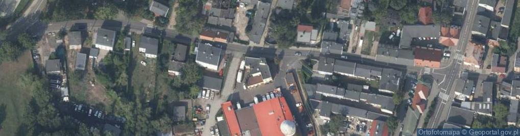 Zdjęcie satelitarne Zakłady mięsne