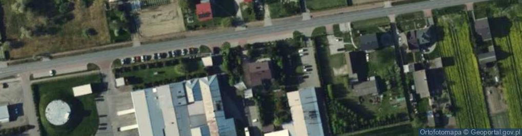 Zdjęcie satelitarne Zakłady przetwórstwa mięsnego Henryk Kania. Oddział Mokrsko