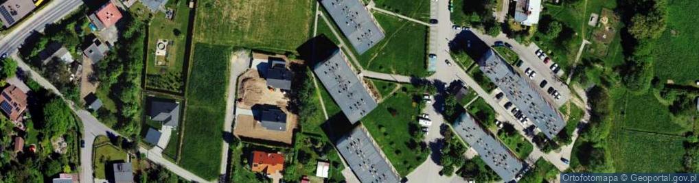 Zdjęcie satelitarne Zakład