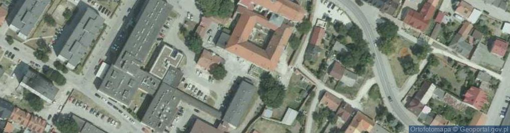 Zdjęcie satelitarne Zakon Braci Mniejszych Klasztor Franciszkanów-Reformatów w Pińczowie