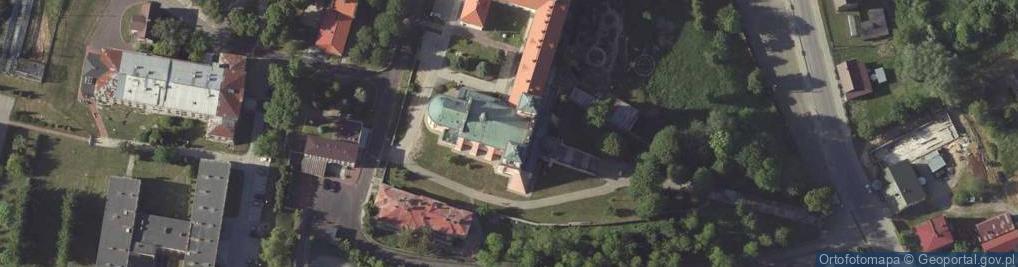 Zdjęcie satelitarne Zakon Braci Mniejszych , Klasztor