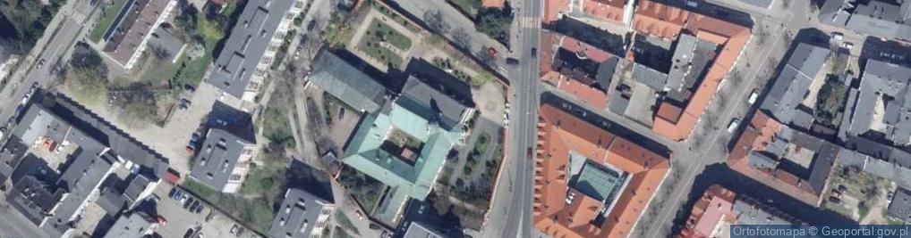 Zdjęcie satelitarne Zakon Braci Mniejszych /Ofm/ Klasztor Franciszkanów we Włocławku