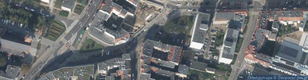 Zdjęcie satelitarne Zakwas