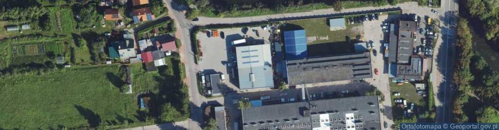 Zdjęcie satelitarne Zaopatrzenie Techniczne Rol - Pas Barbara Szwarc
