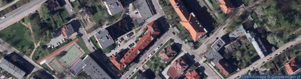 Zdjęcie satelitarne Zap Pracownia Projektowa Piotr Wawrzeńczyk