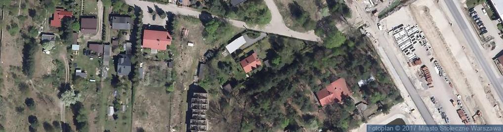 Zdjęcie satelitarne Zapiecek Galeria Sztuki Współczesnej