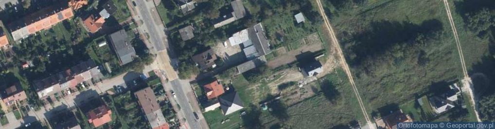 Zdjęcie satelitarne Zapłocie