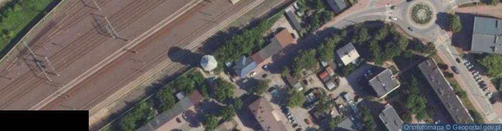 Zdjęcie satelitarne Zapolski Składy Dachowe