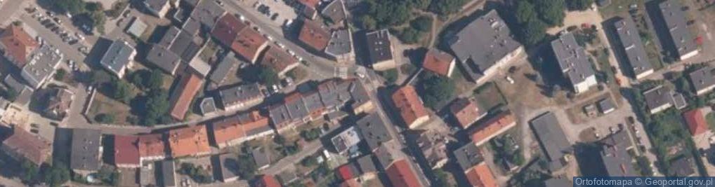 Zdjęcie satelitarne Zaremba Krystyna Sklep Pasmanteryjno - Odzieżowy , Jaś