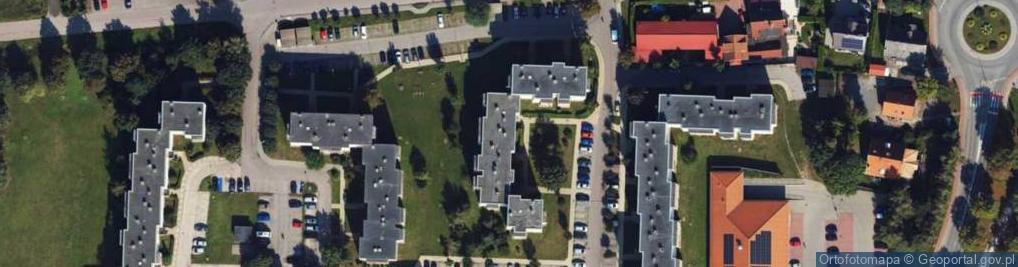 Zdjęcie satelitarne Zarobkowy Przewóz Osób Raczkowski Mirosław Tomasz