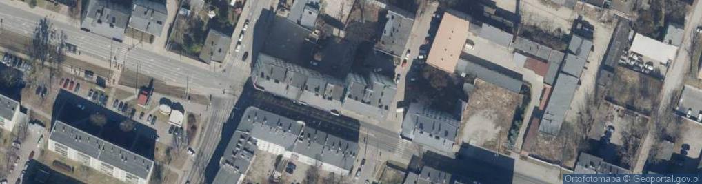 Zdjęcie satelitarne Zarząd Nieruchomością pod Kasztanowcem