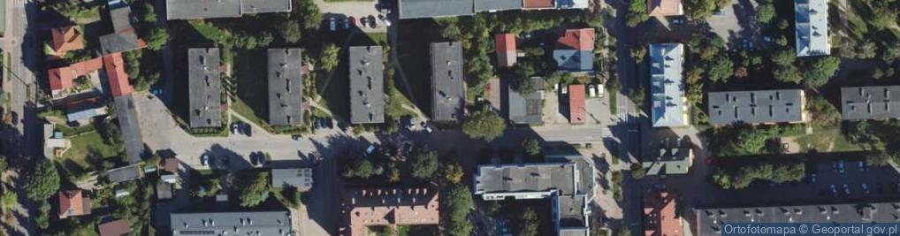 Zdjęcie satelitarne Zarząd Wspólnoty Mieszkaniowej Bloku przy ul.M.C.Skłodowskiej 2