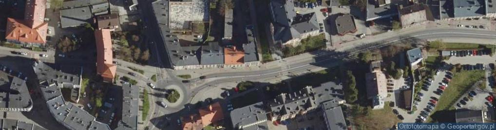 Zdjęcie satelitarne Zarządca Nieruchomości Słodkowska Tetelmajer