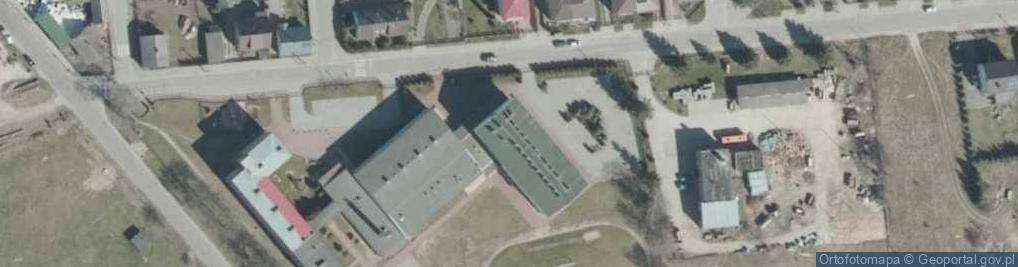 Zdjęcie satelitarne Zasadnicza Szkoła Zawodowa w Jedwabnem