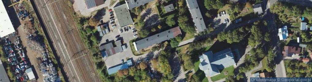 Zdjęcie satelitarne Zawadzka