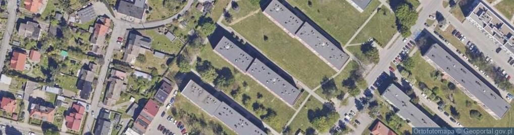 Zdjęcie satelitarne Zawiła R.Usługi Geodez., Ząbkowice Śl.