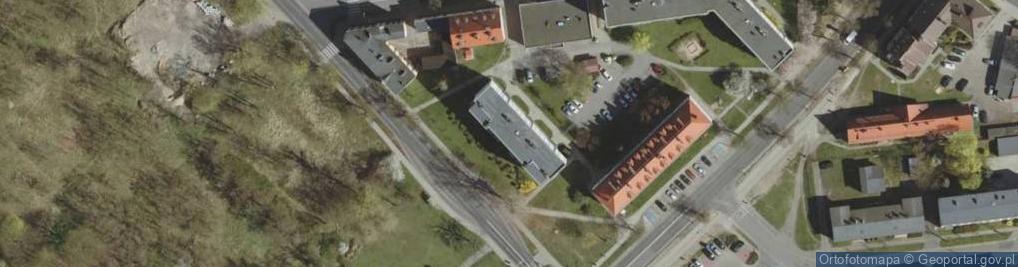 Zdjęcie satelitarne Zazanna Mikołajczyk Zakład Usług