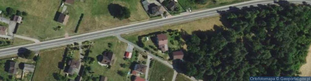 Zdjęcie satelitarne Zbigniew Baszczok Zakład Wod.Kan.i C.O.