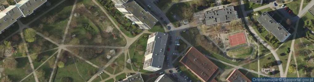 Zdjęcie satelitarne Zbigniew Chludziński Usługi w Zakresie Mechaniki Maszyn