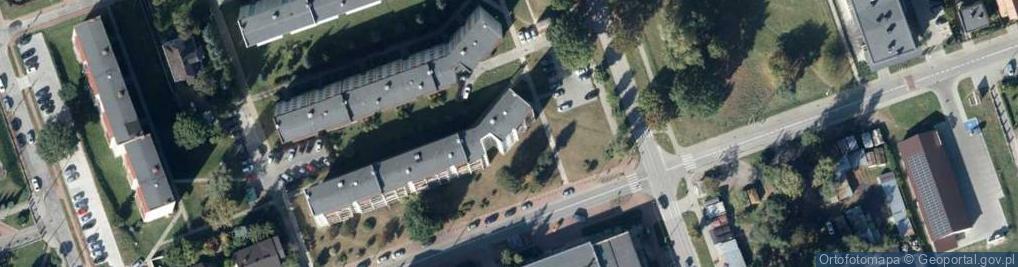 Zdjęcie satelitarne Zbigniew Kowal Kosmed-Las