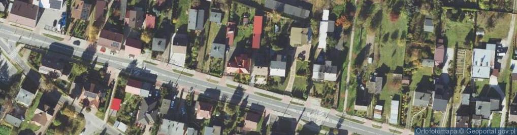 Zdjęcie satelitarne Zbigniew Nalichowski Przedsiębiorstwo Produkcyjno-Handlowo - Usługowe Novum