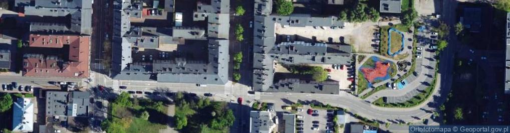 Zdjęcie satelitarne Zbigniew Niesmaczny Przedsiębiorstwo Mako-System