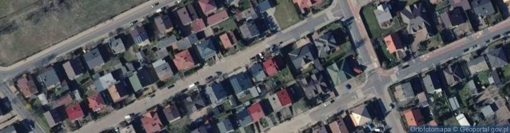 Zdjęcie satelitarne Zbigniew Wierzchowski Zakład Instalacji Wodno-Kanalizacyjnych i Centralnego Ogrzewania