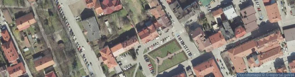 Zdjęcie satelitarne Zdrowa Stopa