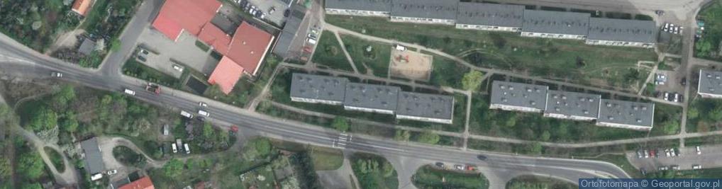 Zdjęcie satelitarne Zdzisław Jamróz Firma Handlowo-Usługowa Astra.
