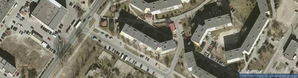 Zdjęcie satelitarne Żebranowicz P., Jelcz-Laskowice