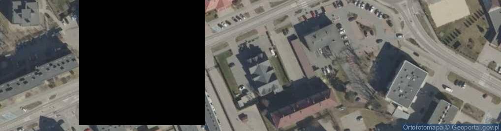 Zdjęcie satelitarne Zespół Adwokacki nr 1 w Wysokiem Mazowieckiem