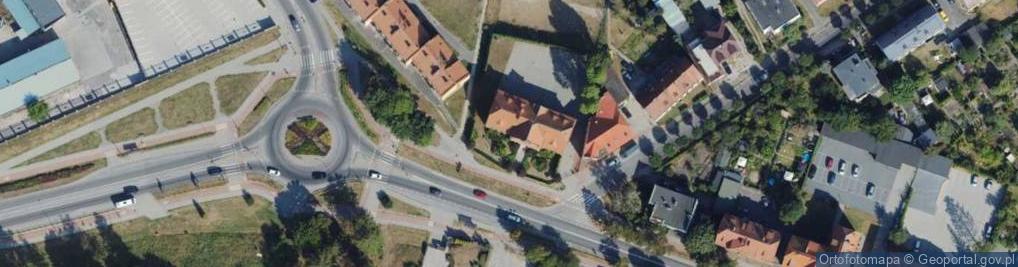 Zdjęcie satelitarne Zespół Ekonomiczno Administracyjny Powiatowych Placówek Oświatowych