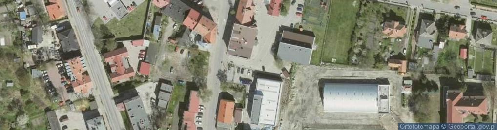 Zdjęcie satelitarne Zespół Ekonomiczno-Administracyjny Szkół Miasta i Gminy