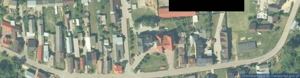 Zdjęcie satelitarne Zespół Gospodarki Komunalnej i Mieszkaniowej Gminy Łapsze Niżne