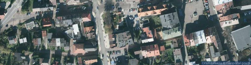 Zdjęcie satelitarne Zespół Jednostek Oświaty w Skoczowie
