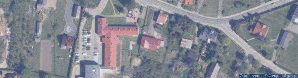 Zdjęcie satelitarne Zespół Kształcenia i Wychowania w Bielkówku