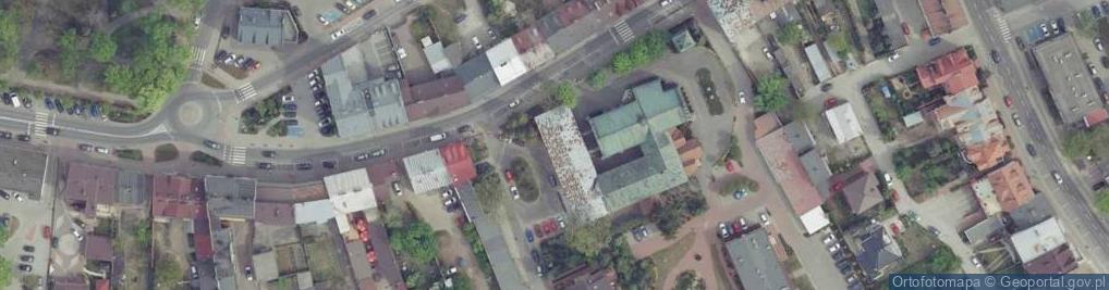 Zdjęcie satelitarne Zespół Obsługi Placówek Oświatowych w Płońsku