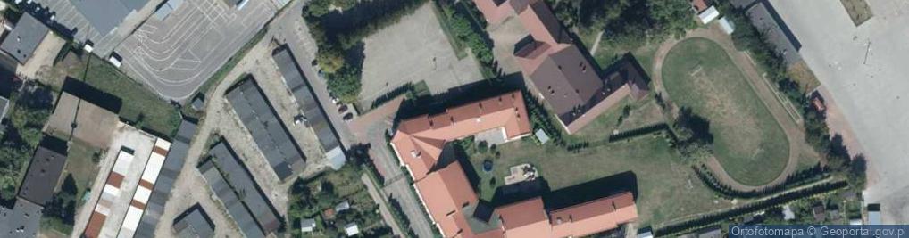 Zdjęcie satelitarne Zespół Placówek Ośrodek Rewalidacyjno Wychowawczy w Łukowie