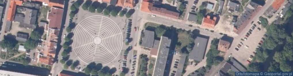 Zdjęcie satelitarne Zespół Placówek Oświatowych w Gryficach