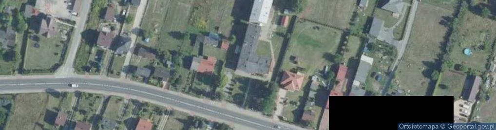 Zdjęcie satelitarne Zespół Placówek Oświatowych w Pomykowie Szkoła Podstawowa