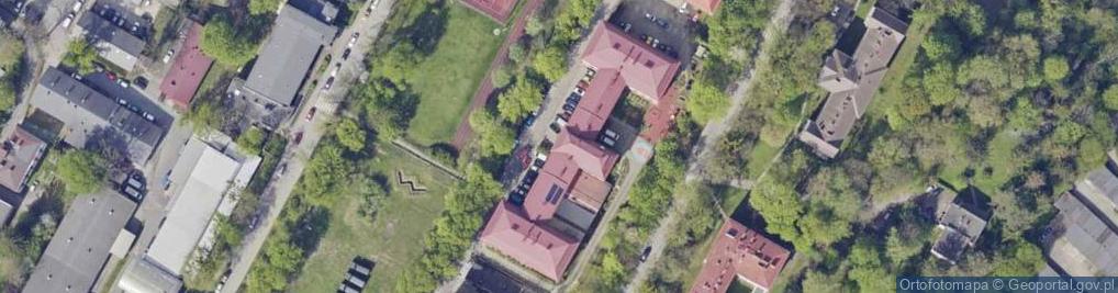Zdjęcie satelitarne Zespół Placówek Szkolno Wychowawczo Rewalidacyjnych Ośrodek Rewalidacyjno Wychowawczy