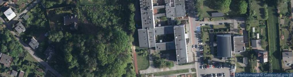 Zdjęcie satelitarne Zespół Placówek Szkolno Wychowawczo Rewalidacyjnych Specjalny Ośrodek Szkolno Wychowawczy im DR Med Alojzego Pawelca