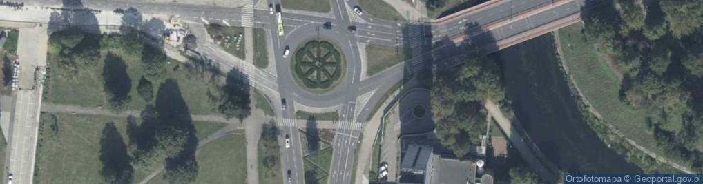 Zdjęcie satelitarne Zespół Położnych Środowiskowo Rodzinnych Nowe Życie M Gorgoń H Jakubowska H Karwecka B Szuman