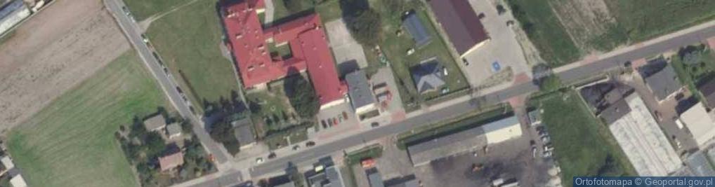 Zdjęcie satelitarne Zespół Szkół Broniszewice Przedszkole w Broniszewicach