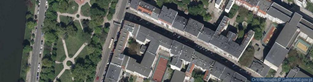 Zdjęcie satelitarne Zespół Szkół Ekonomiczno-Administracyjnych