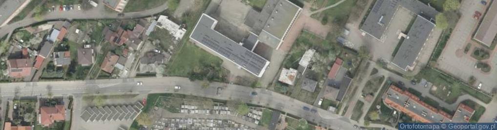 Zdjęcie satelitarne Zespół Szkół Ekonomicznych i Ogólnokształcacych nr 6 w Łomży