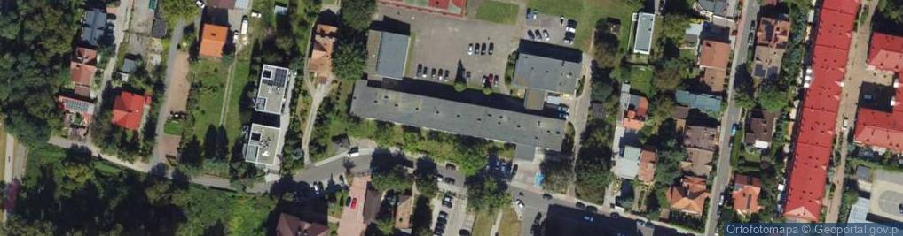 Zdjęcie satelitarne Zespół Szkół Geodezyjno Drogowych i Gospodarki Wodnej im G Narutowicza